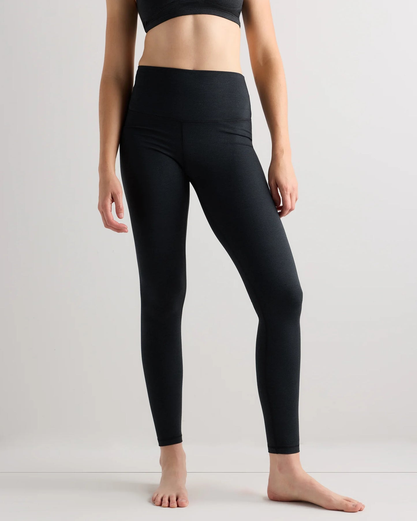 Ultra-Soft High-Rise Legging - XS / Heather Oatmeal