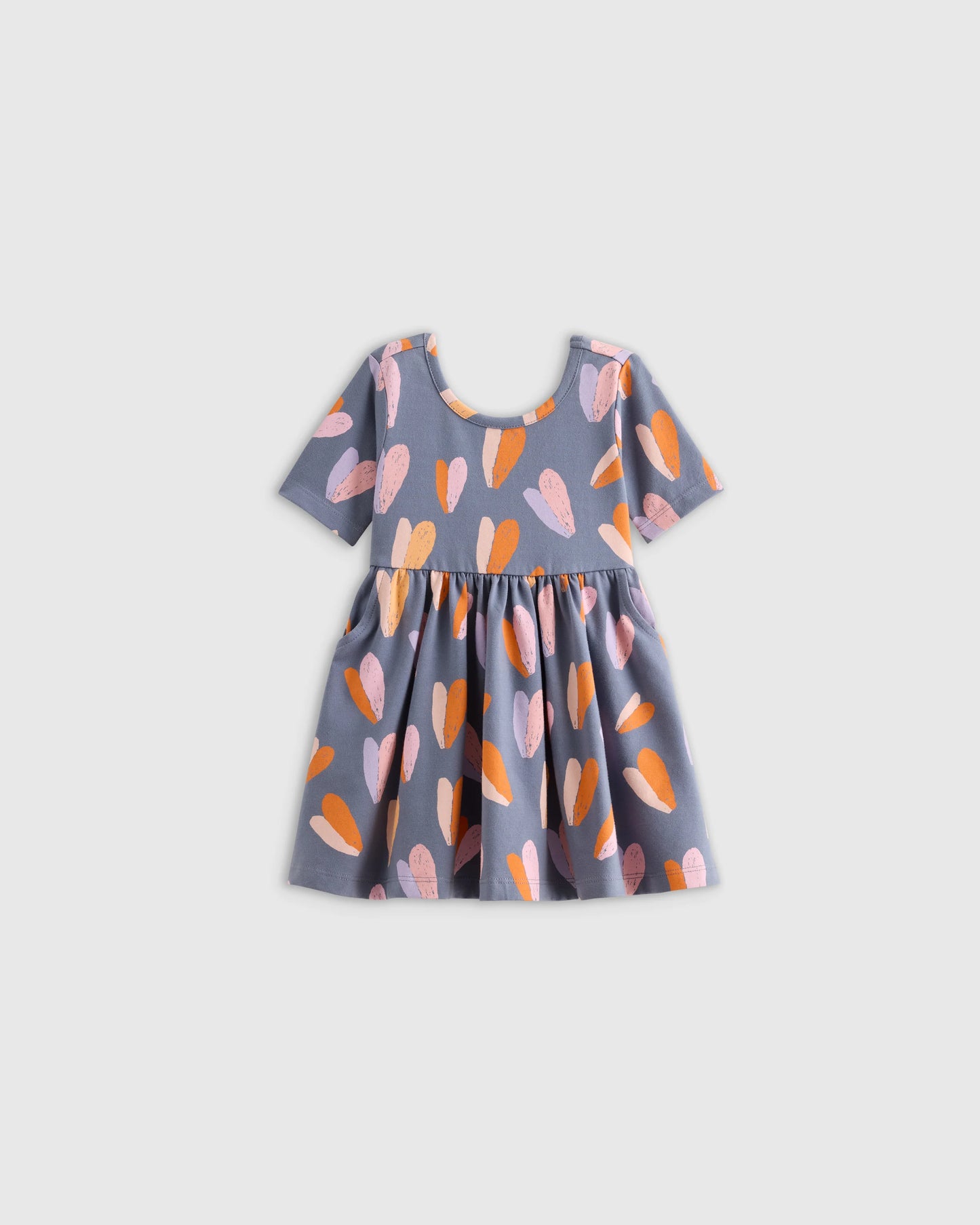 Organic Cotton Skater Dress - 3-6M / Animal Print