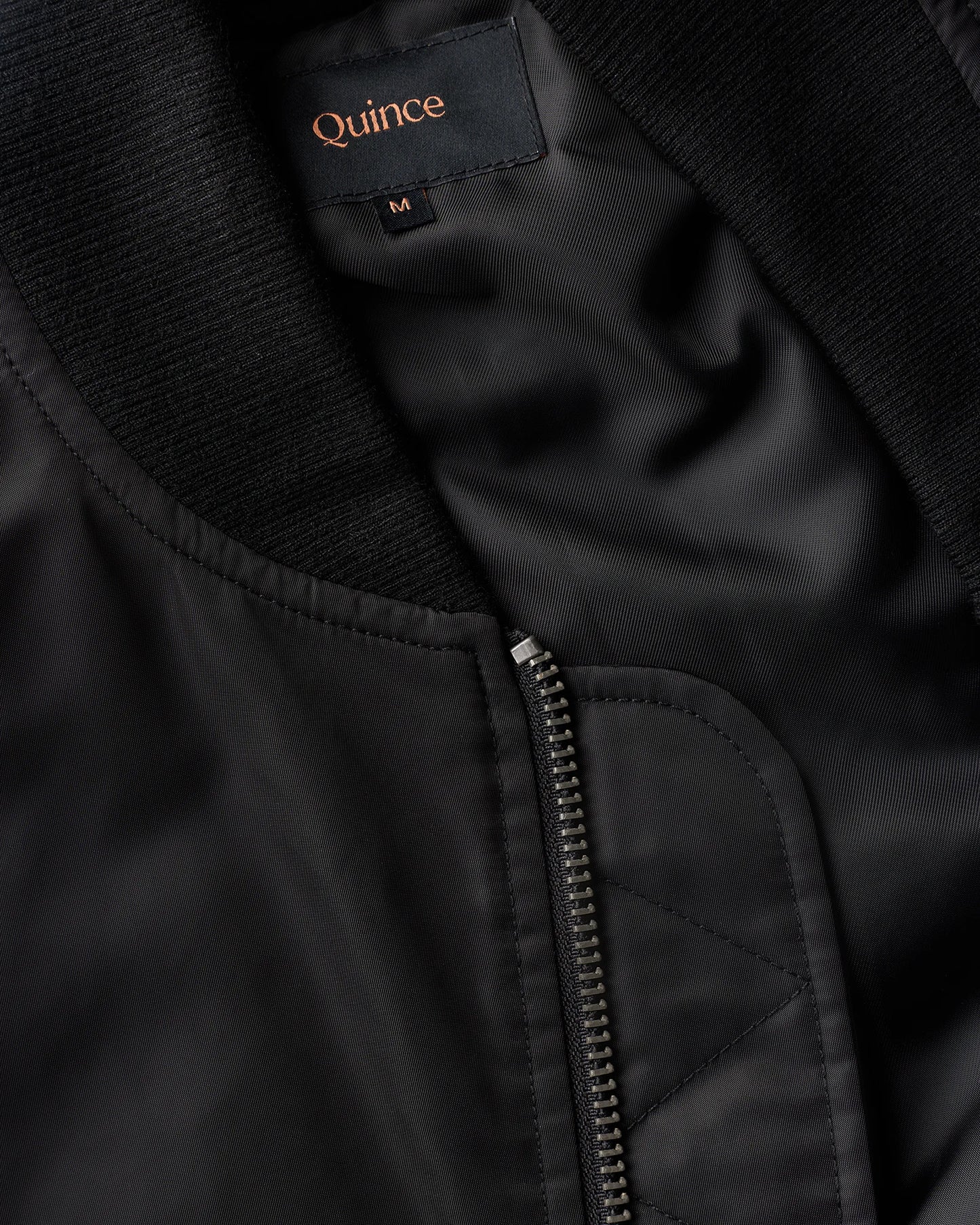 Flight Nylon Bomber Jacket - S / Navy