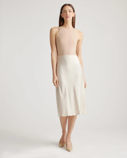 Second Skin High Neck Bodysuit - XS / Cocoa