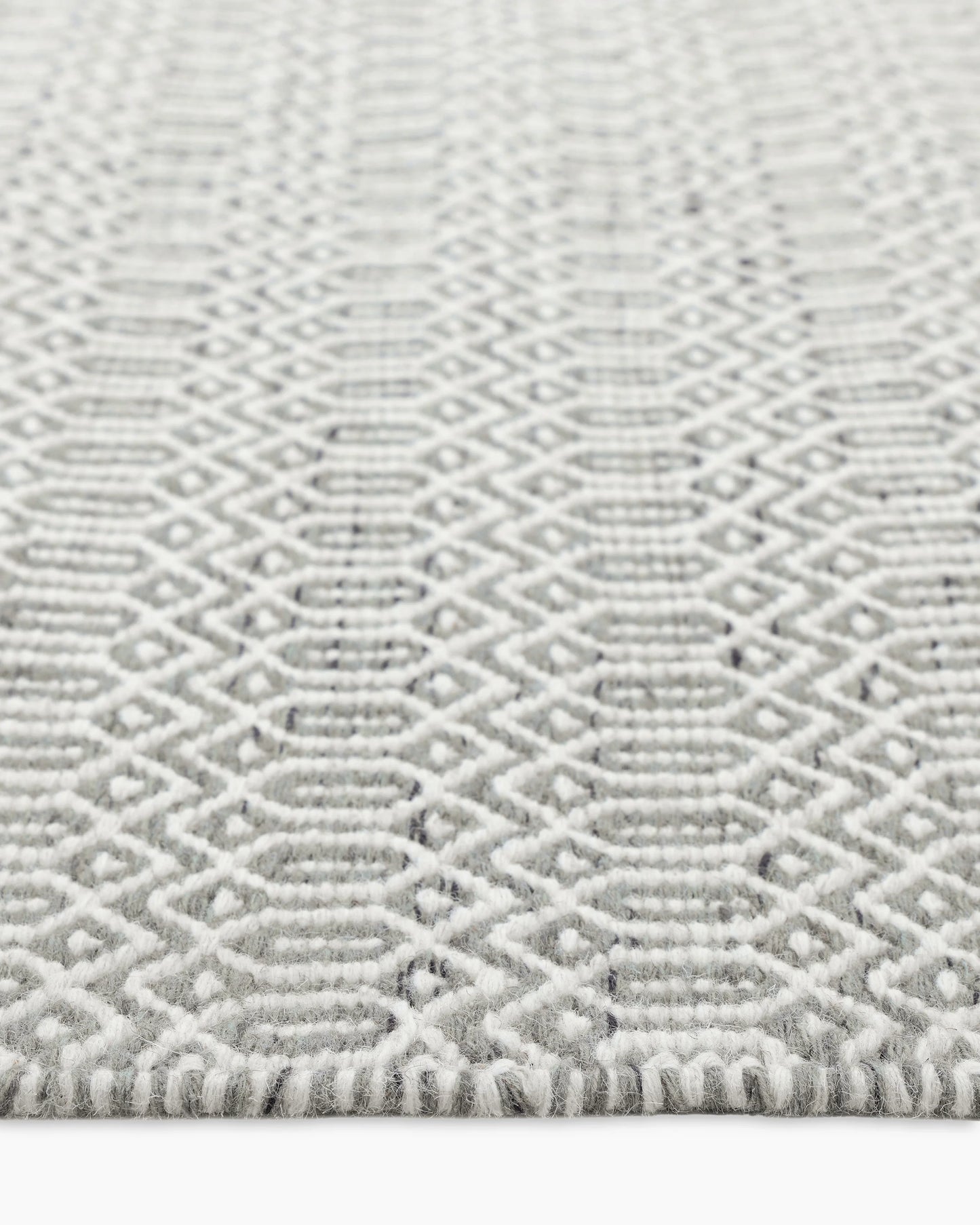Vale Handwoven Wool Rug - 5' x 8' / Blue