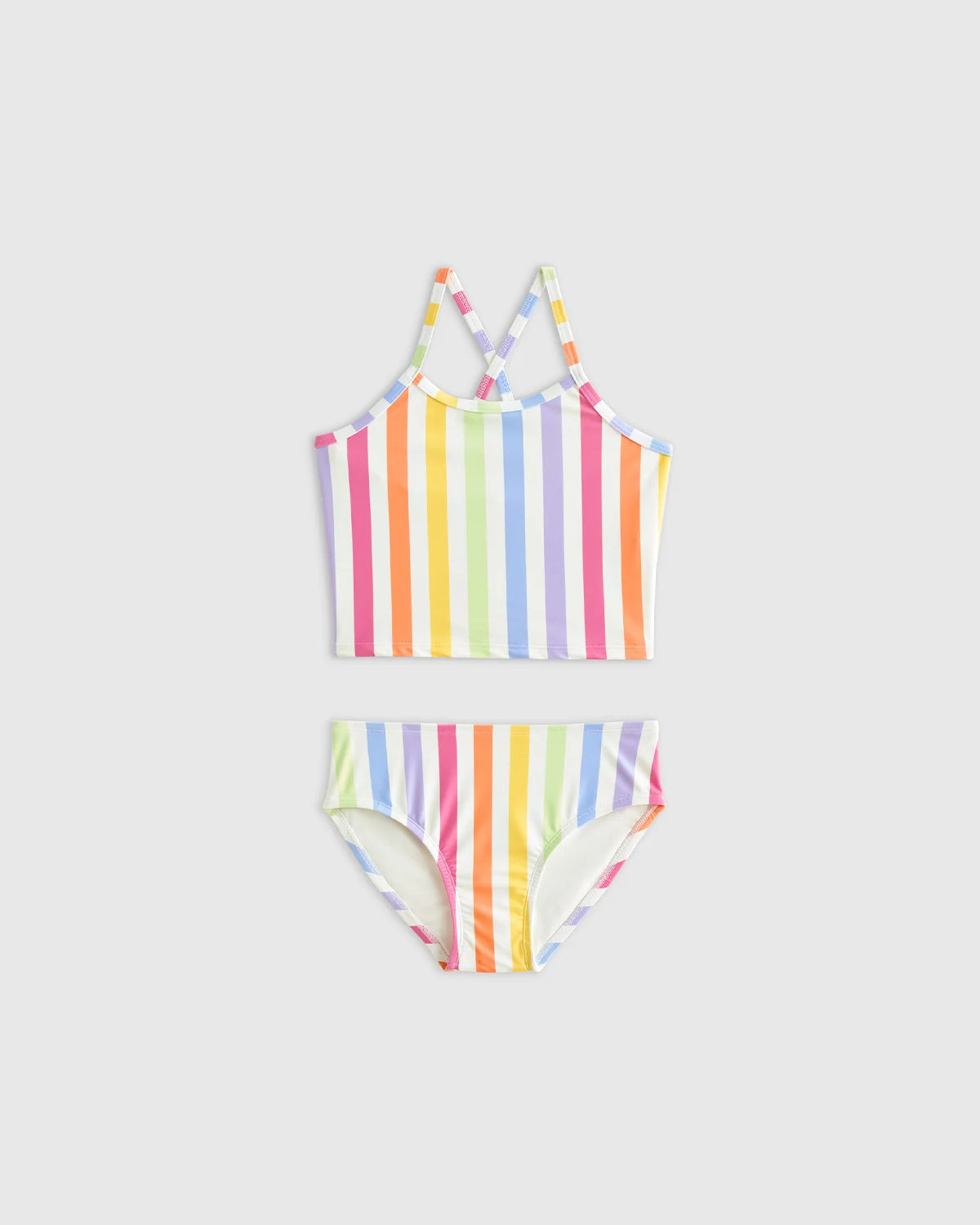Tankini Swimsuit - 6 / Soft Ditsy Floral