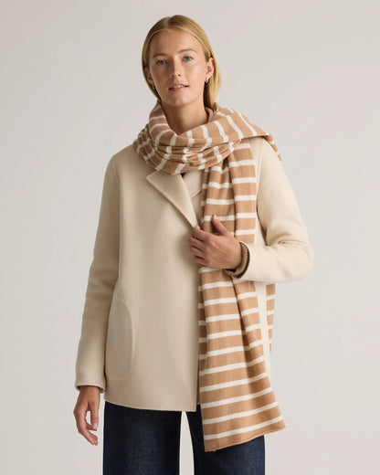 Mongolian Cashmere Wrap - One Size / Oatmeal
