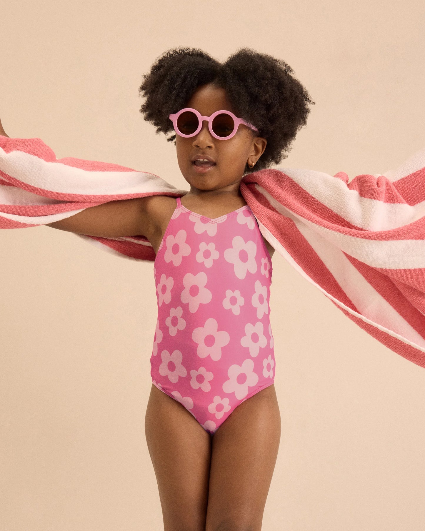 One-Piece Swimsuit - 2T / Wavy Fish