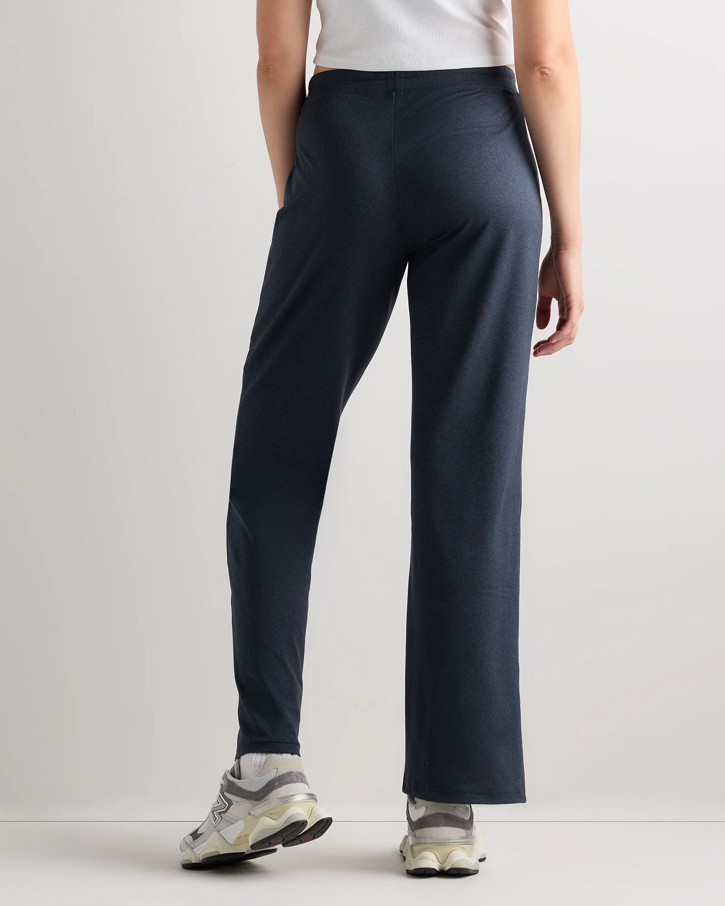 Flowknit Wide Leg Pants - XS / Black