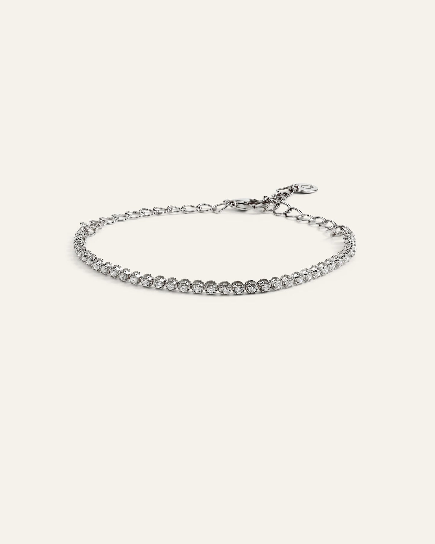 14K Gold Diamond Petite Tennis Bracelet - 0.50ctw - One Size / Yellow Gold