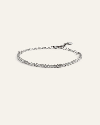 14K Gold Diamond Petite Tennis Bracelet - 0.50ctw - One Size / Yellow Gold