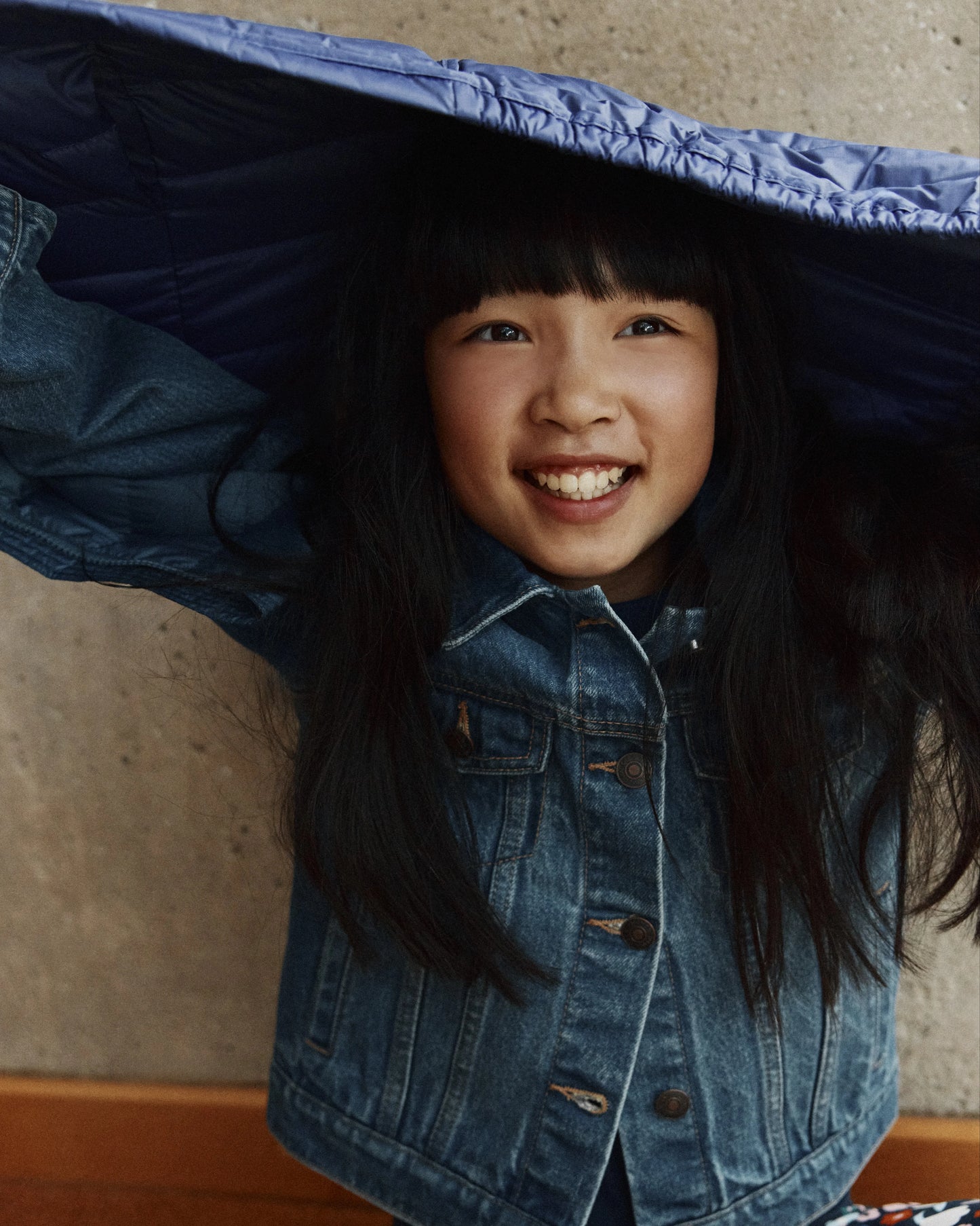 Girls 100% Organic Cotton Denim Jacket - 6 / Light Wash