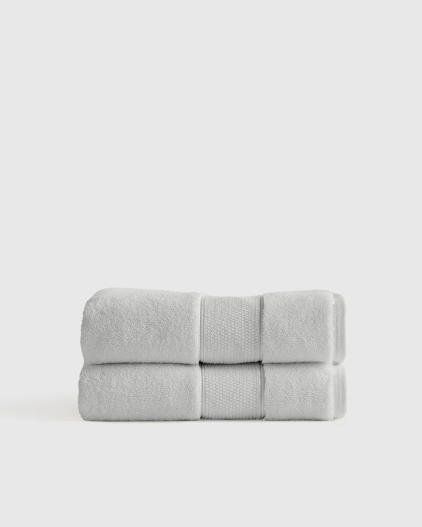 Classic Organic Turkish Cotton Hand Towel (Set of 2) - One Size / White