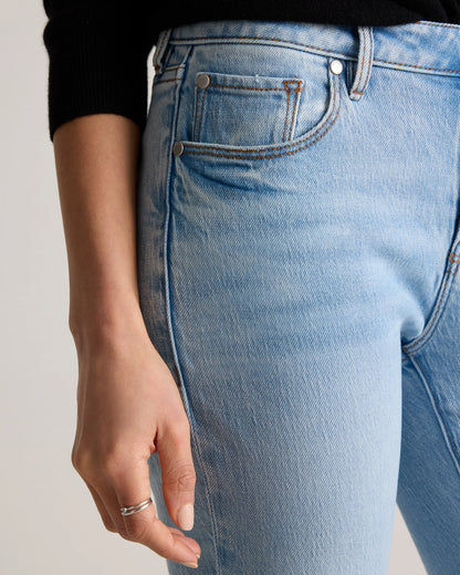 Luna Stretch Slim Boyfriend Jeans - 24 / Stormy Blue