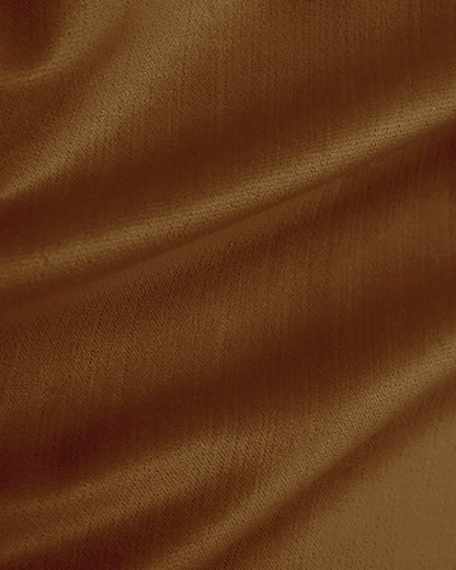 Curved Bed in Performance Velvet - Full / Walnut