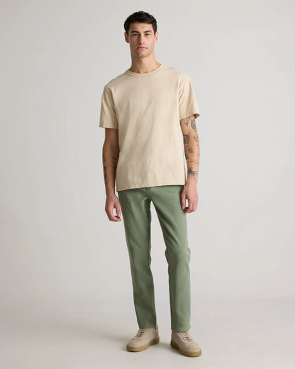 French Terry 5-Pocket Pants - Slim - 30X30 / Bayberry Olive