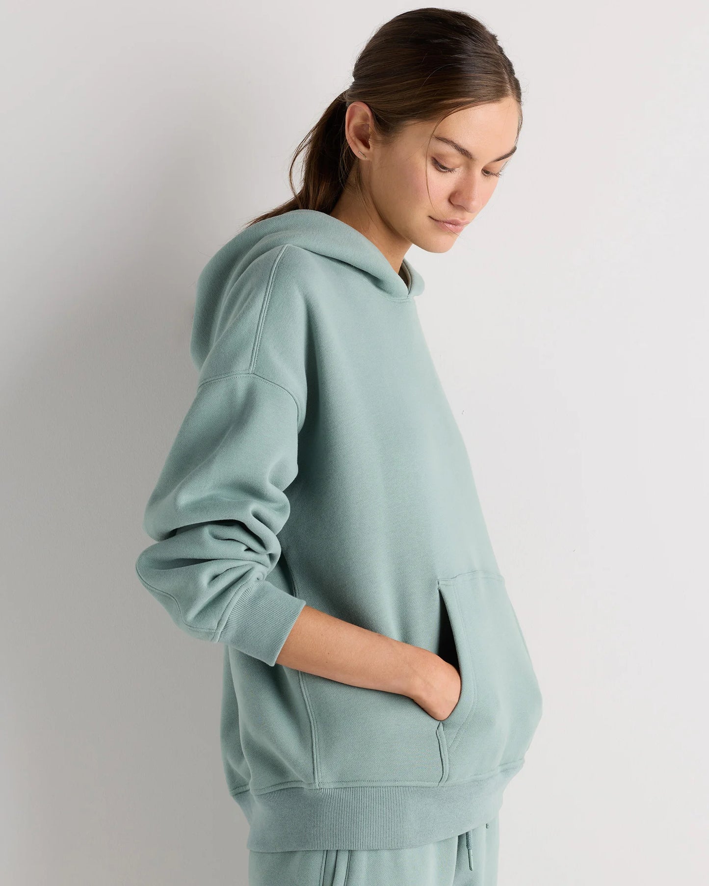 Everyday Fleece Hoodie - XS / Coastal Sage