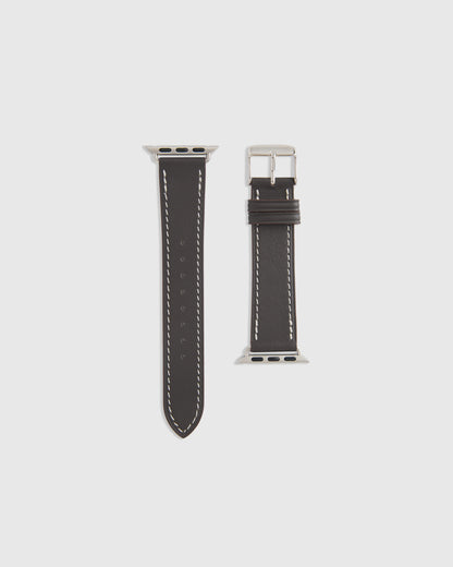 Leather Smartwatch Band - 38mm - 42mm / Cognac