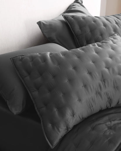 Bamboo Dream Quilt Set - Twin / Sage