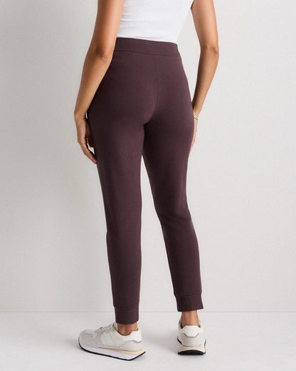 SuperSoft Fleece Maternity Joggers - XS / Off-White