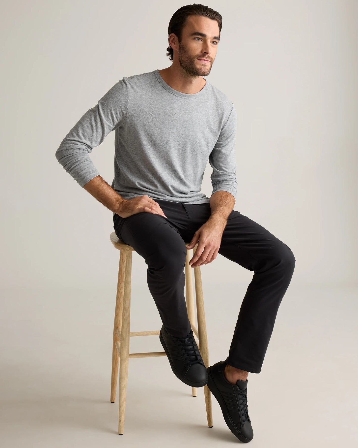 Organic Cotton Coolmax® Chino - 30X30 / True Black