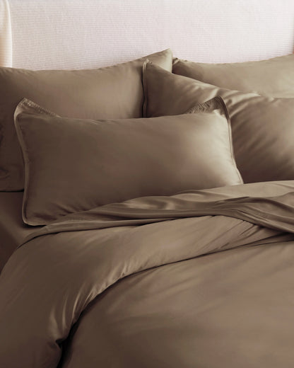 Bamboo Sham Set - Standard / White