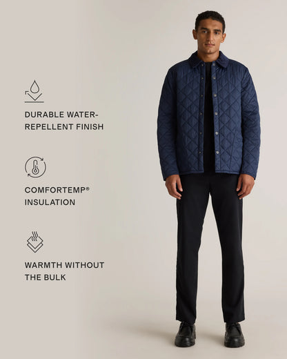 Featherless Quilted Jacket - S / Black