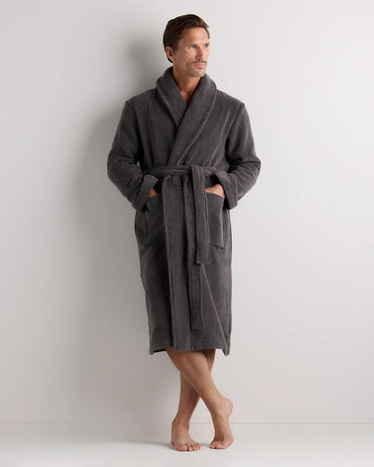 Turkish Cotton Terry Robe - XS / White