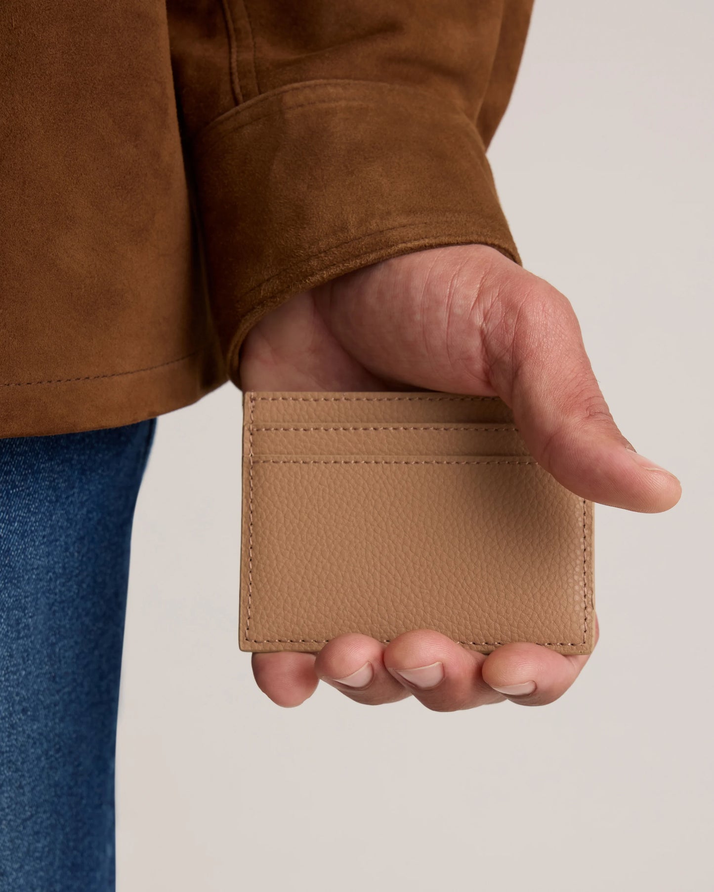 Adeline Slim Card Case - One Size / Olive