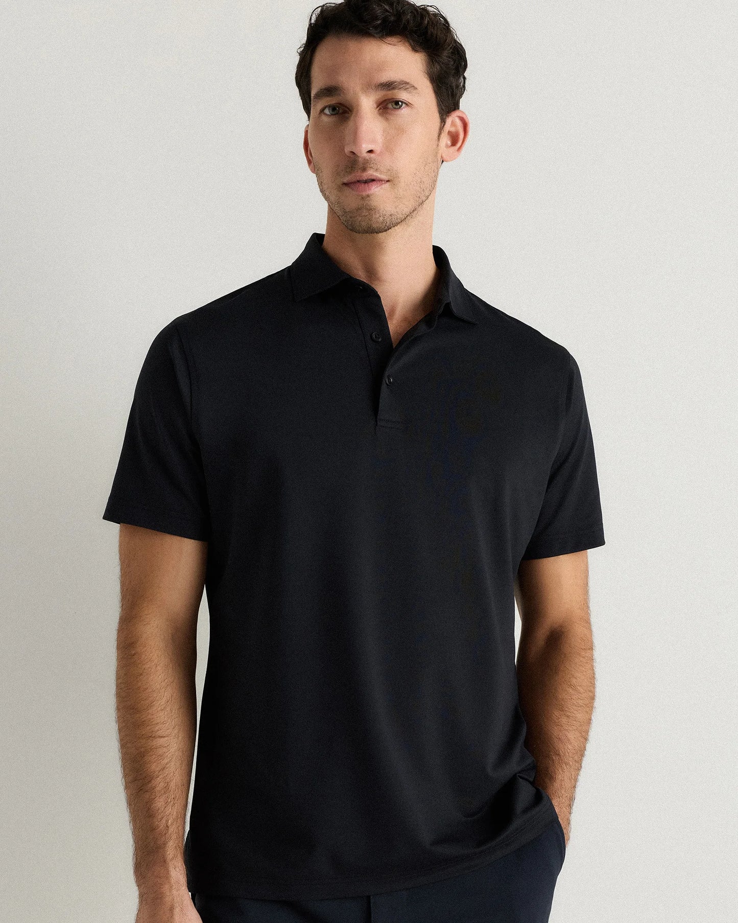 Performance Mesh Golf Polo - S / Navy