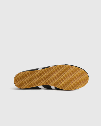 Italian Leather & Suede Low Profile Sneaker - 5 / Electric Blue