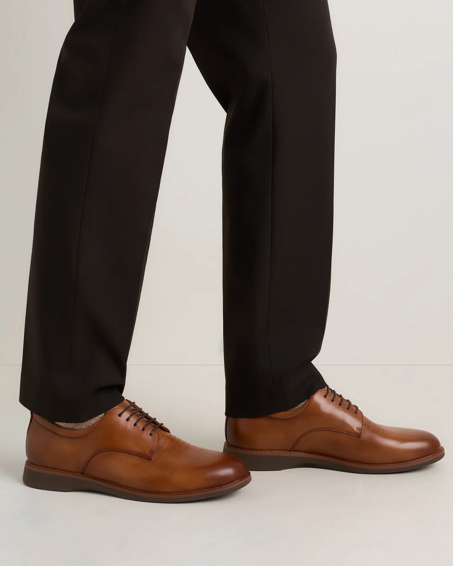 Hybrid Italian Leather Derby - 7 / Black