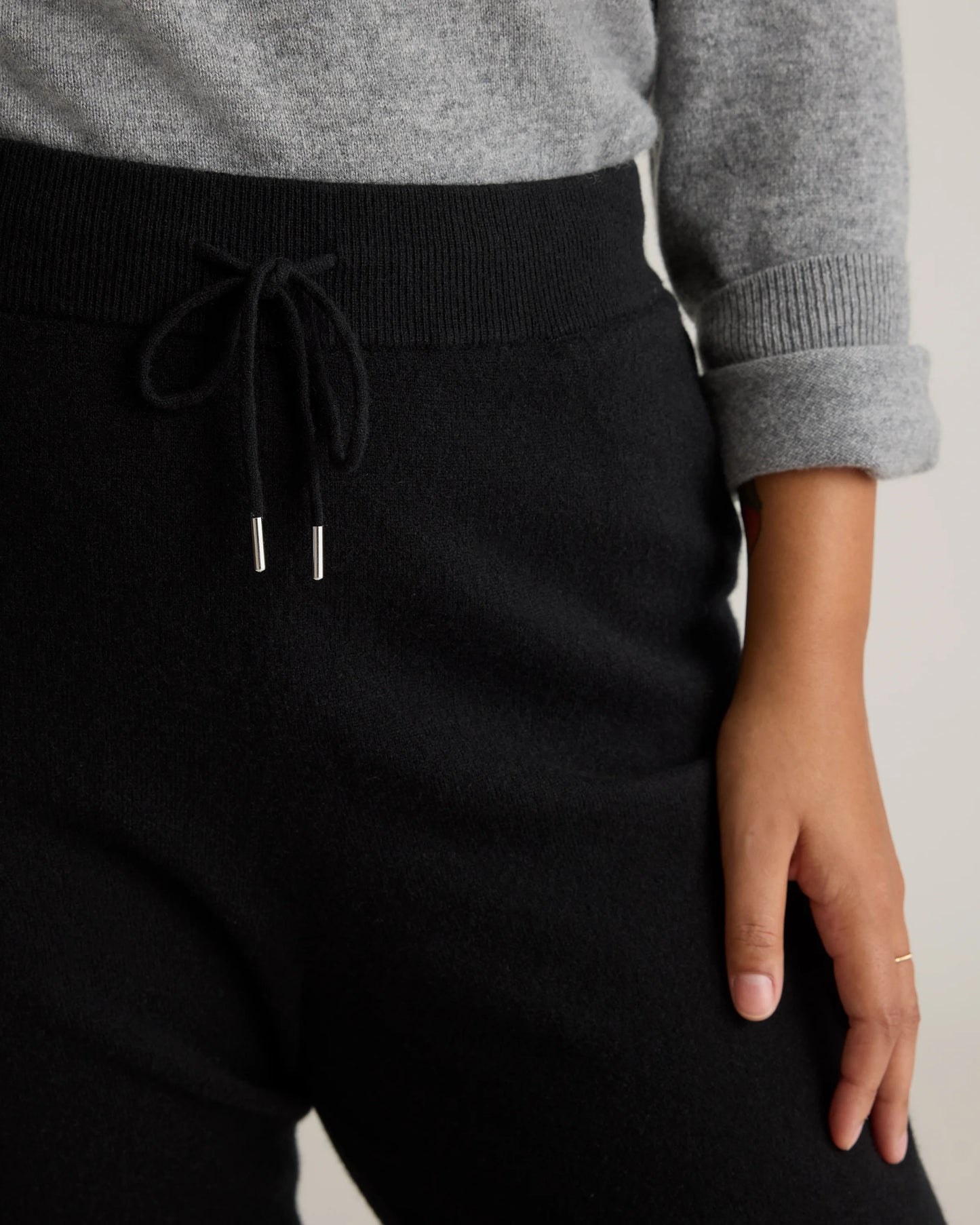 Mongolian Cashmere Sweatpants - XS / Brown