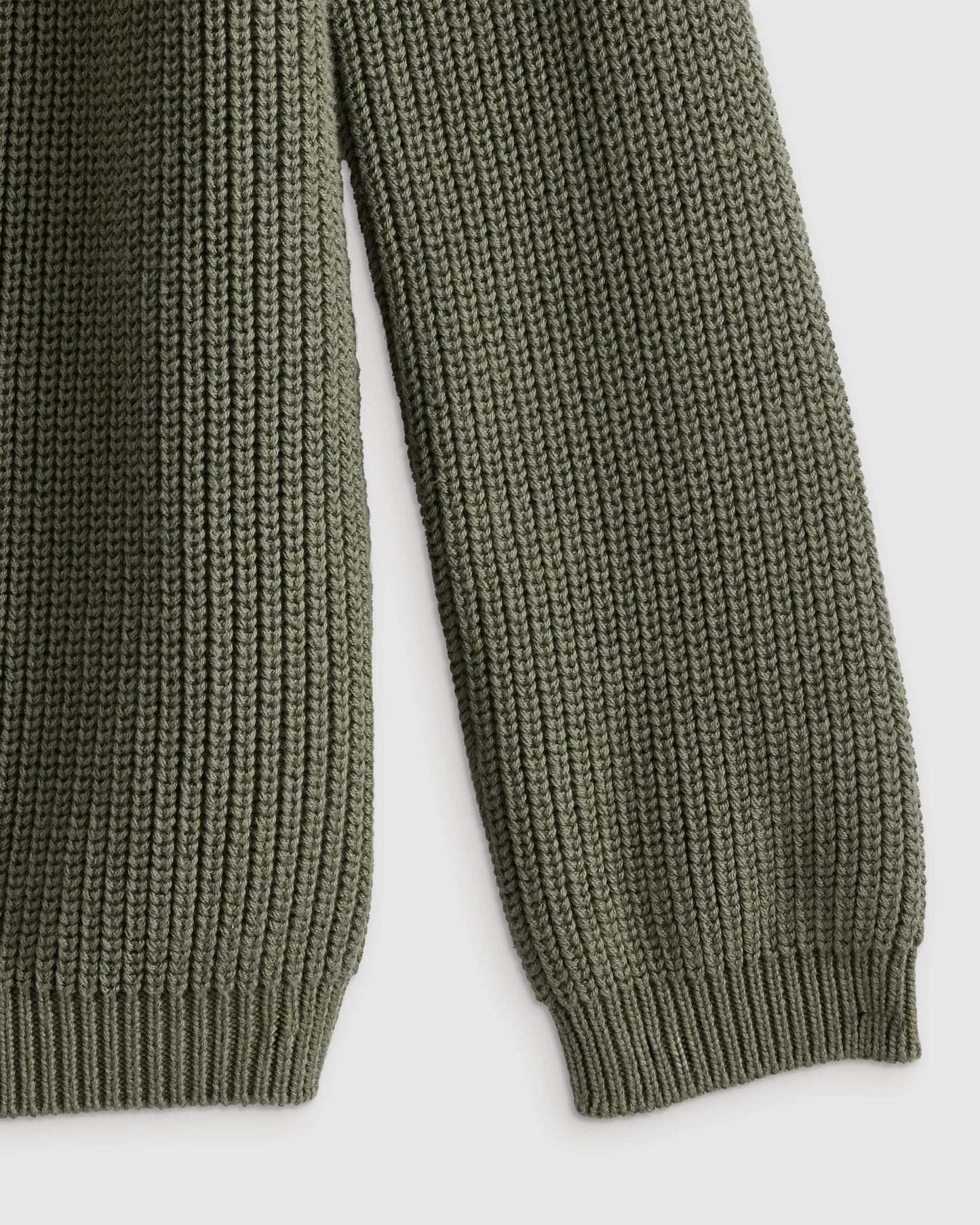 100% Organic Cotton Fisherman Tunic Sweater - 6 / Oatmeal