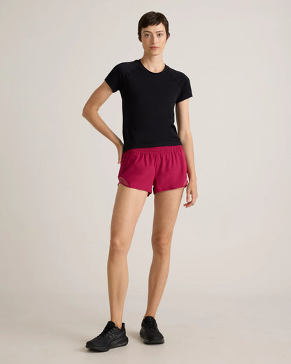 Seamless Waist-Length Tee - XS / Azul Blue