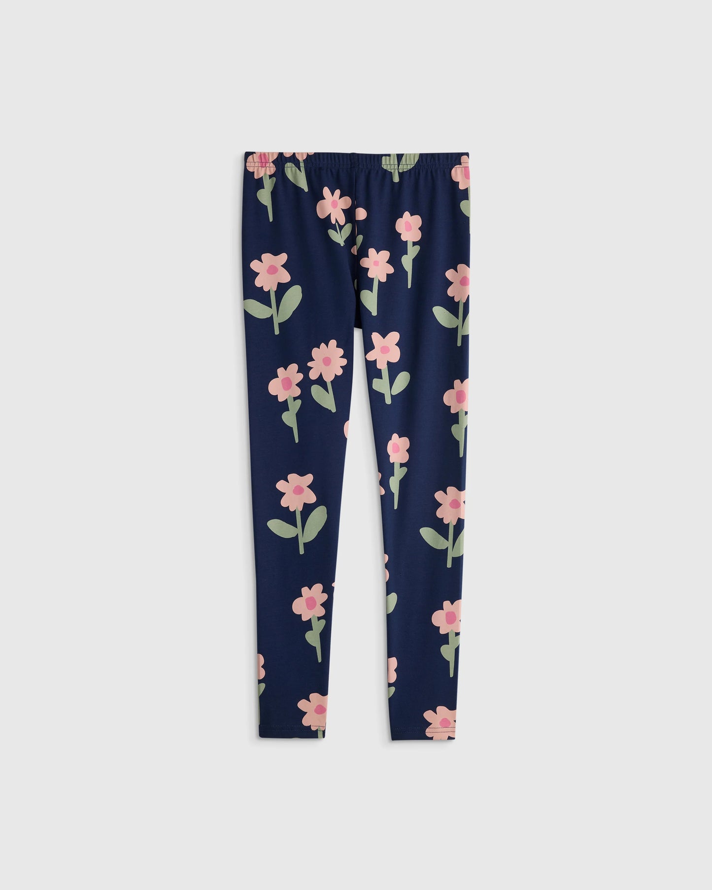 Organic Cotton Leggings - 2T / Red