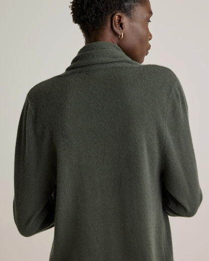 Mongolian Cashmere Duster Cardigan Sweater - XS / Oatmeal