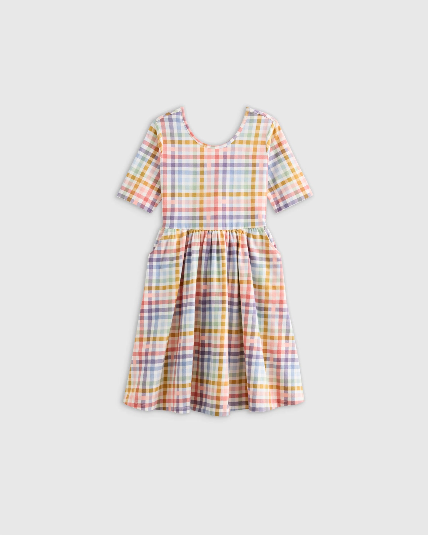 Organic Cotton Skater Dress - 2T / Sweet Cherries