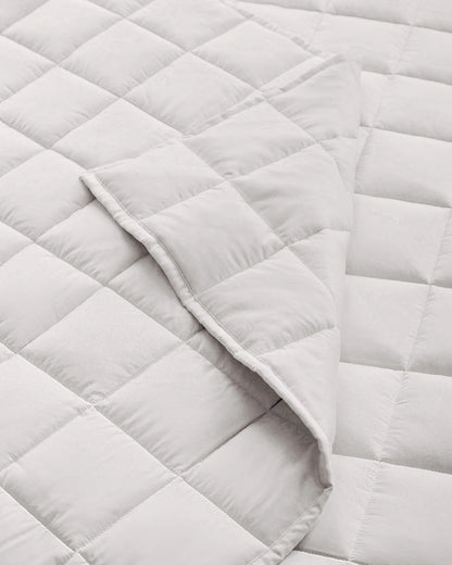 Bamboo Box Quilt Set - Twin / Sage