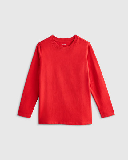 100% Organic Cotton Jersey Long Sleeve Tee - 6 / Dino Sketch