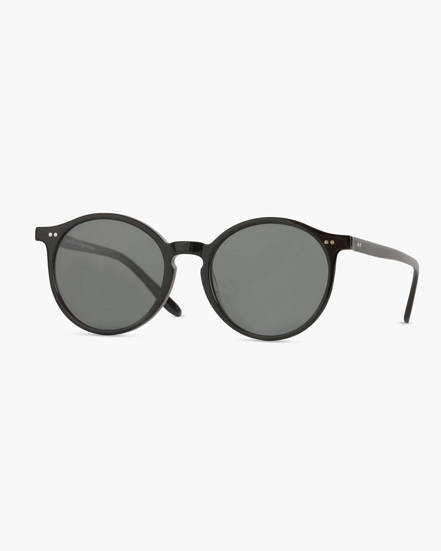 Brixton Polarized Acetate Sunglasses - Standard / Clear Taupe with Brown lens