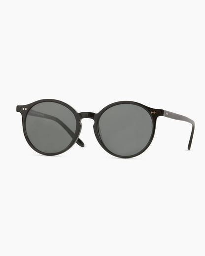 Brixton Polarized Acetate Sunglasses - Standard / Clear Taupe with Brown lens