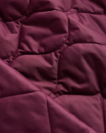 Featherless Quilted Long Puffer Jacket - XS / Silken White