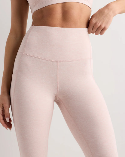 Ultra-Soft High-Rise Pocket Legging - XS / Heather Espresso