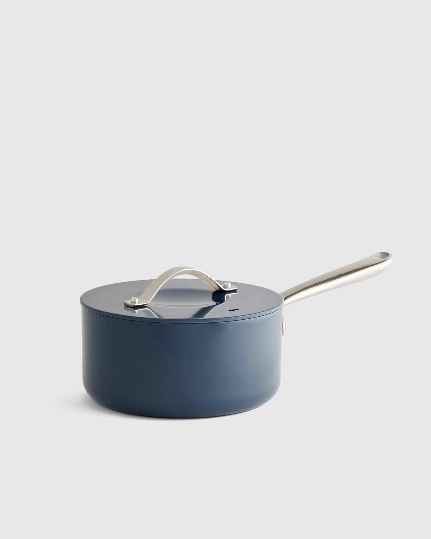 Ceramic Nonstick Saucepan: 3QT - One Size / Navy
