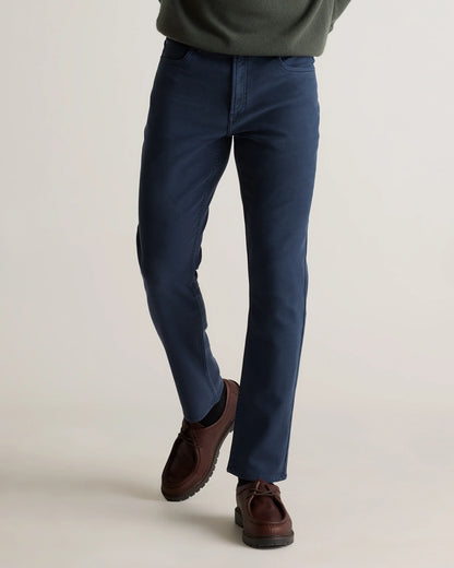 French Terry 5-Pocket Pants - Slim - 30X30 / Bayberry Olive