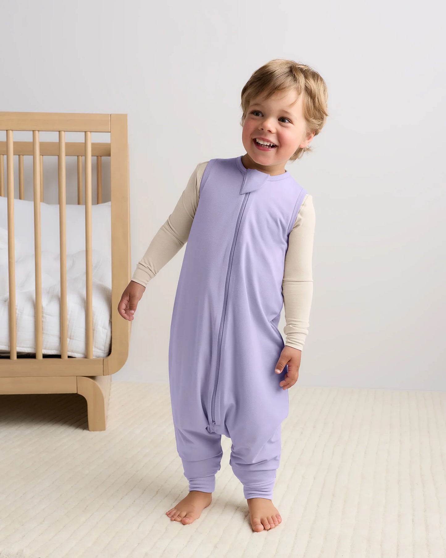 Bamboo Sleep Bag Walker 1.5 TOG - M / Colony Blue