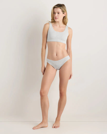 Organic Cotton Tank Bralette (2-pack) - XS / Mink