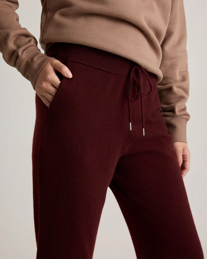Mongolian Cashmere Sweatpants - XS / Brown