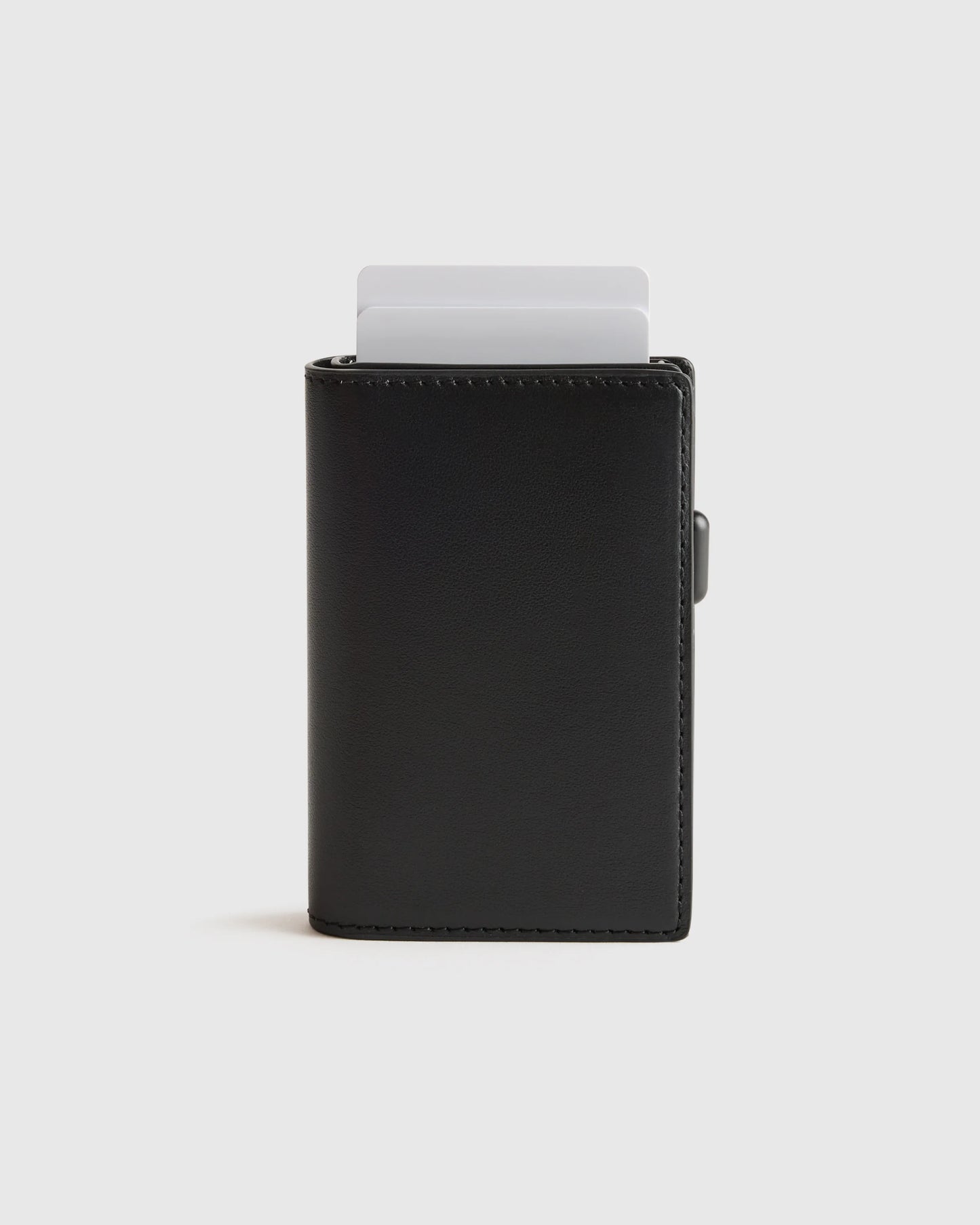 Italian Leather RFID Card Holder - One Size / Hickory