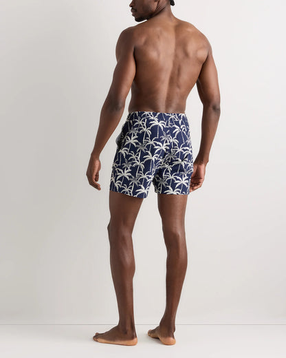 Italian Swim Trunks - 5.5" - XS / Navy Diamond Geo