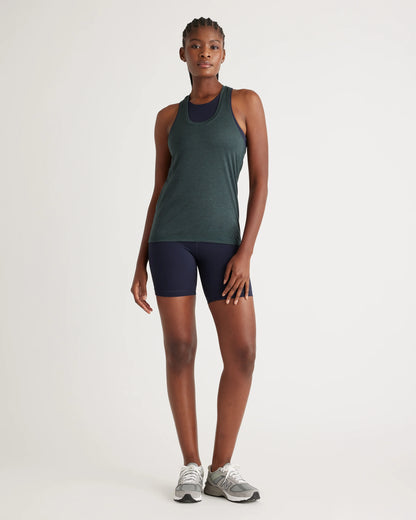 Flowknit Breeze Racerback Tank - XS / Heather Green