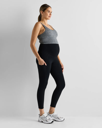 Ultra-Form Maternity Pocket Leggings - XS / Black