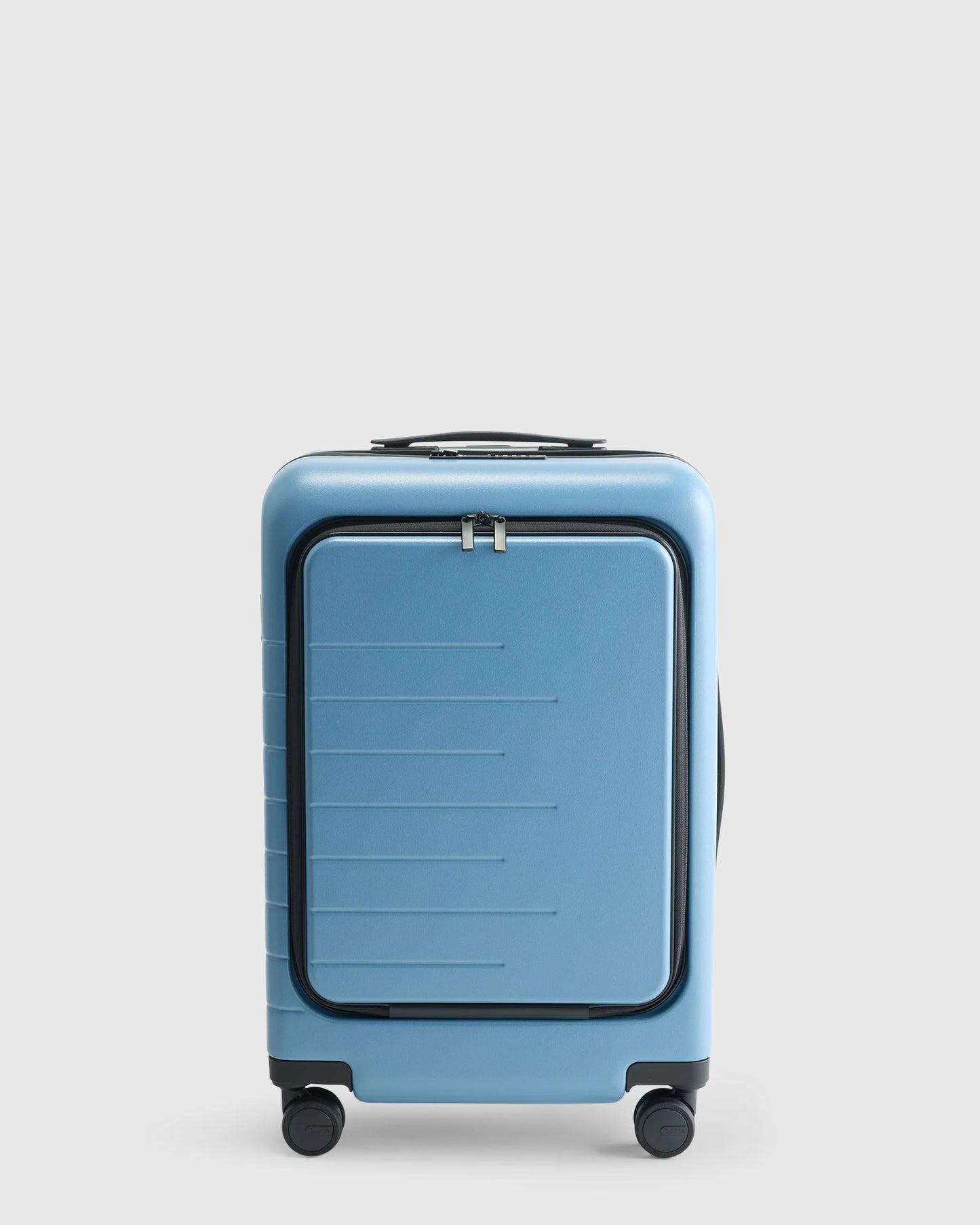Front Pocket Carry-On Suitcase - One Size / Lavender